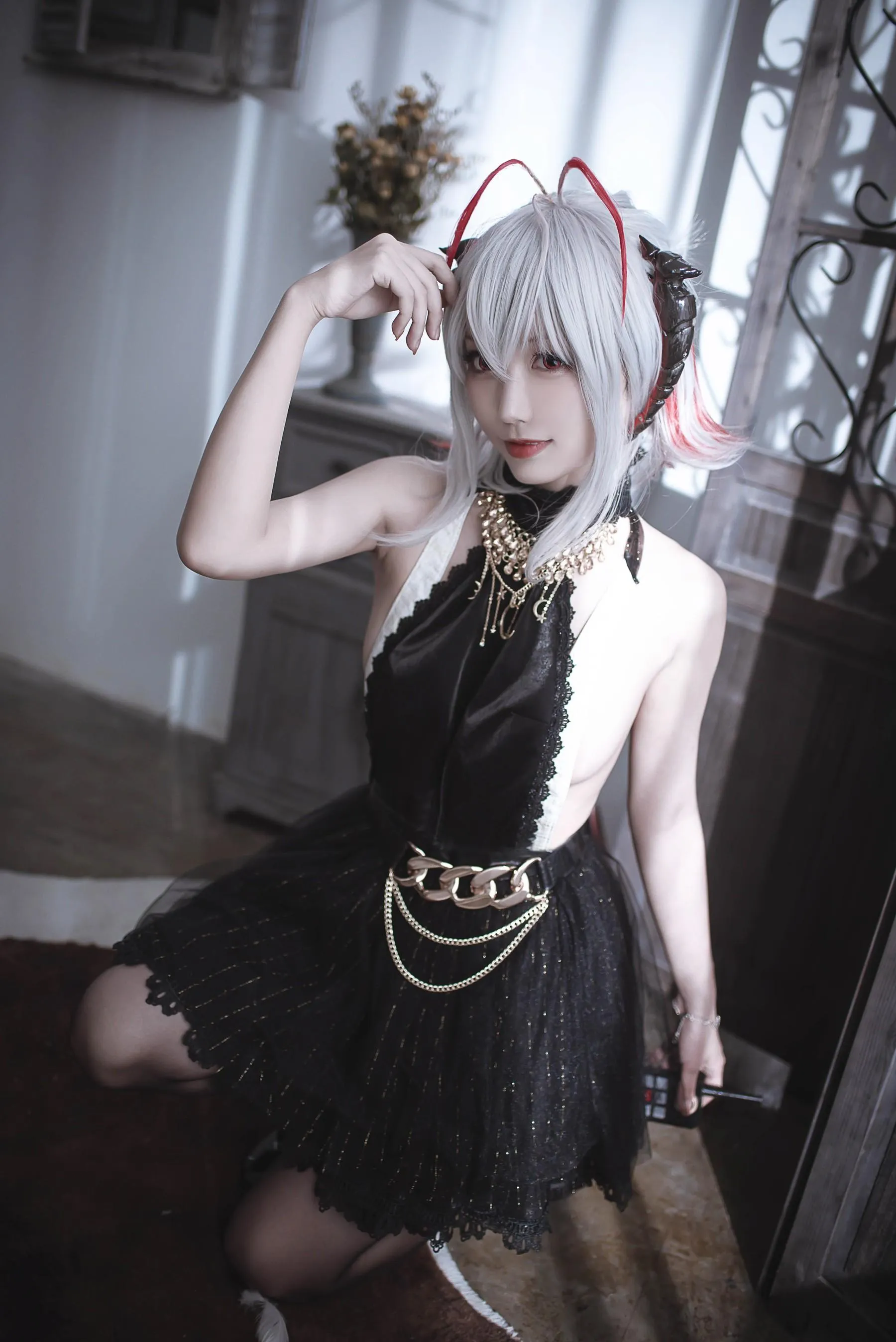 切切celia  – NO.11 明日方舟 W 礼服 [21P]插图2